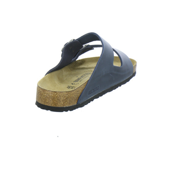 Birkenstock Arizona Herren Pantoletten Dunkelblau - 360° Ansicht