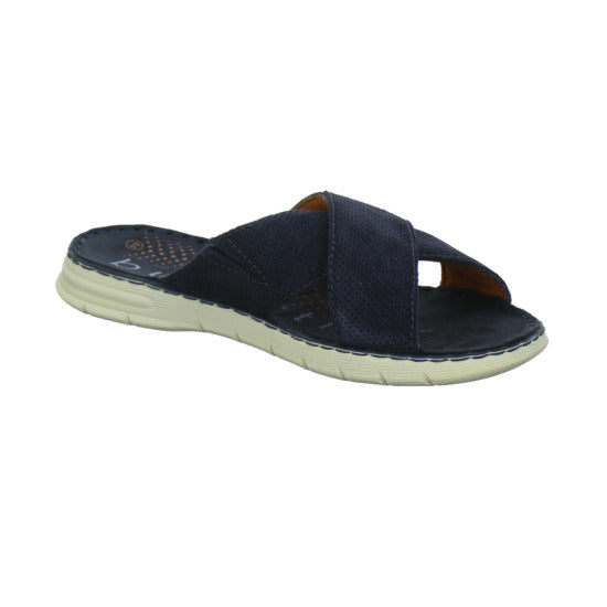 Bugatti Classic Pantoletten Herren Dario Dunkelblau