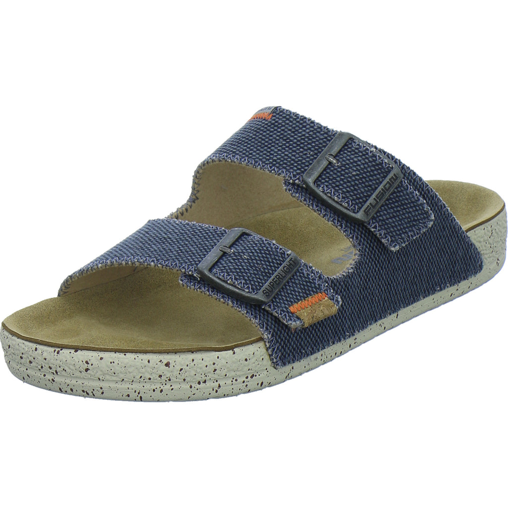 Fusion Pantoletten Herren Dunkelblau