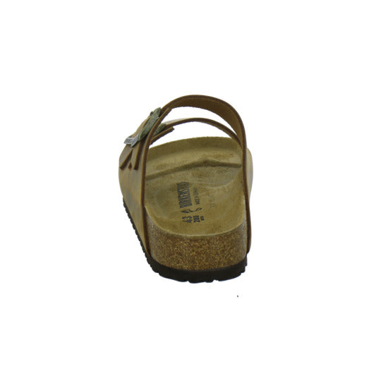 Birkenstock Arizona Herren Pantoletten Mittelbraun - 360° Ansicht
