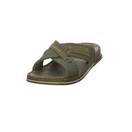 Rieker Herren Pantoletten taupe