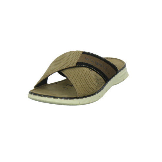 Bugatti Classic Pantoletten Herren Dario taupe