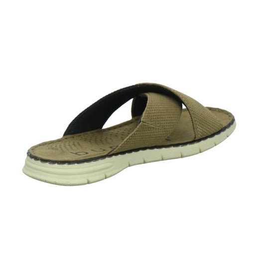Bugatti Classic Pantoletten Herren Dario taupe