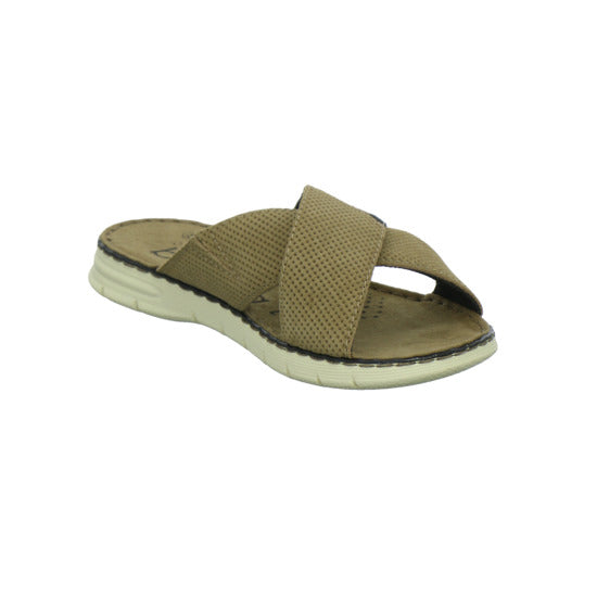Bugatti Classic Pantoletten Herren Dario taupe