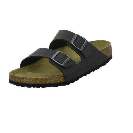 Birkenstock Arizona Herren Pantoletten Anthrazit - 360° Ansicht