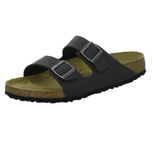 Birkenstock Arizona Herren Pantoletten Anthrazit - 360° Ansicht