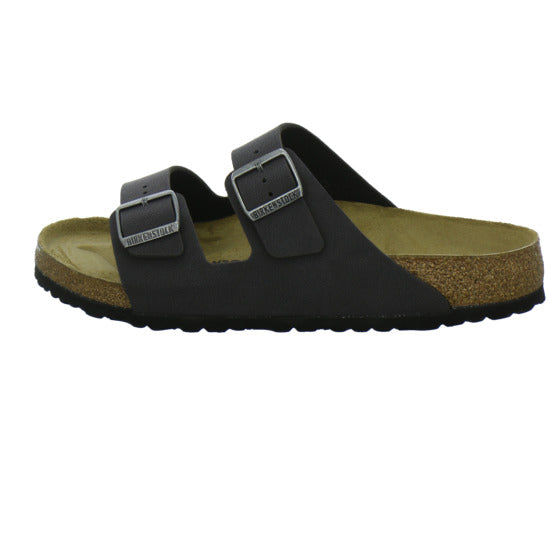 Birkenstock Arizona Herren Pantoletten Anthrazit - 360° Ansicht