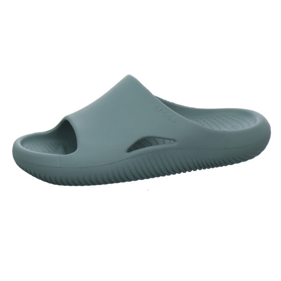 Crocs Mellow Slide Herren Pantoletten grün