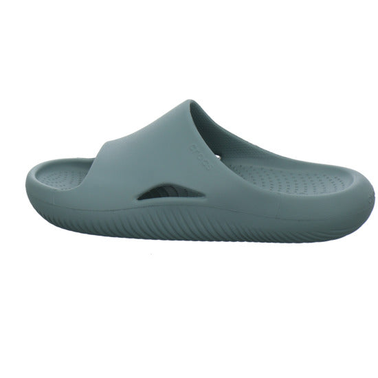 Crocs Mellow Slide Herren Pantoletten grün