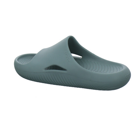 Crocs Mellow Slide Herren Pantoletten grün