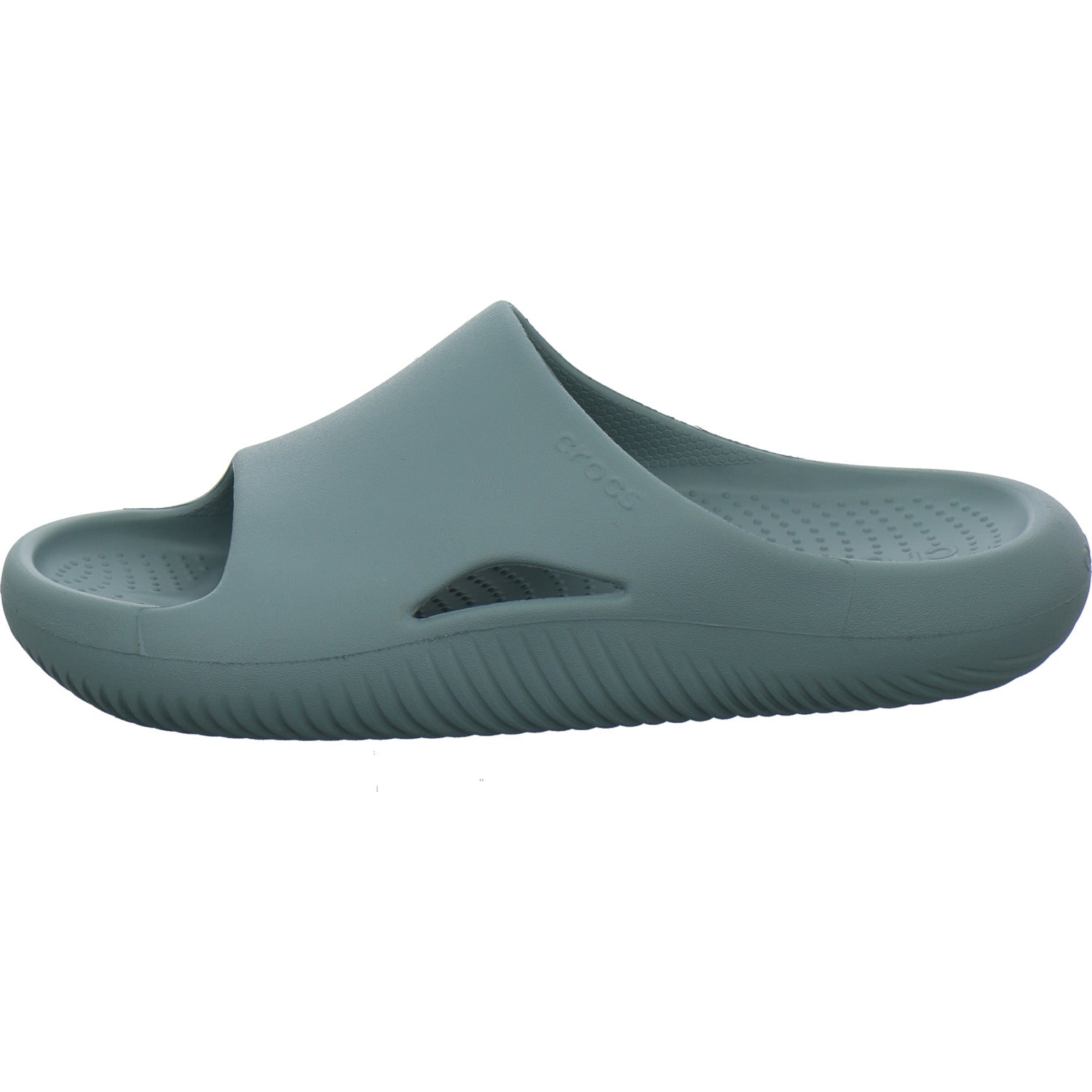Crocs Mellow Slide Herren Pantoletten grün