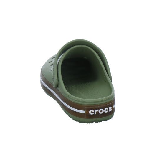 Crocs Pantoletten Herren Crocband oliv