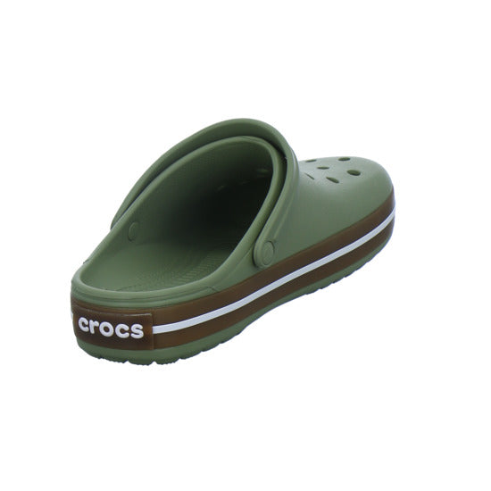 Crocs Pantoletten Herren Crocband oliv
