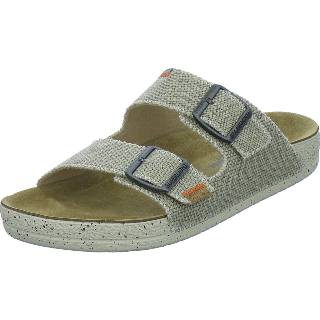 Fusion Pantoletten Herren Beige