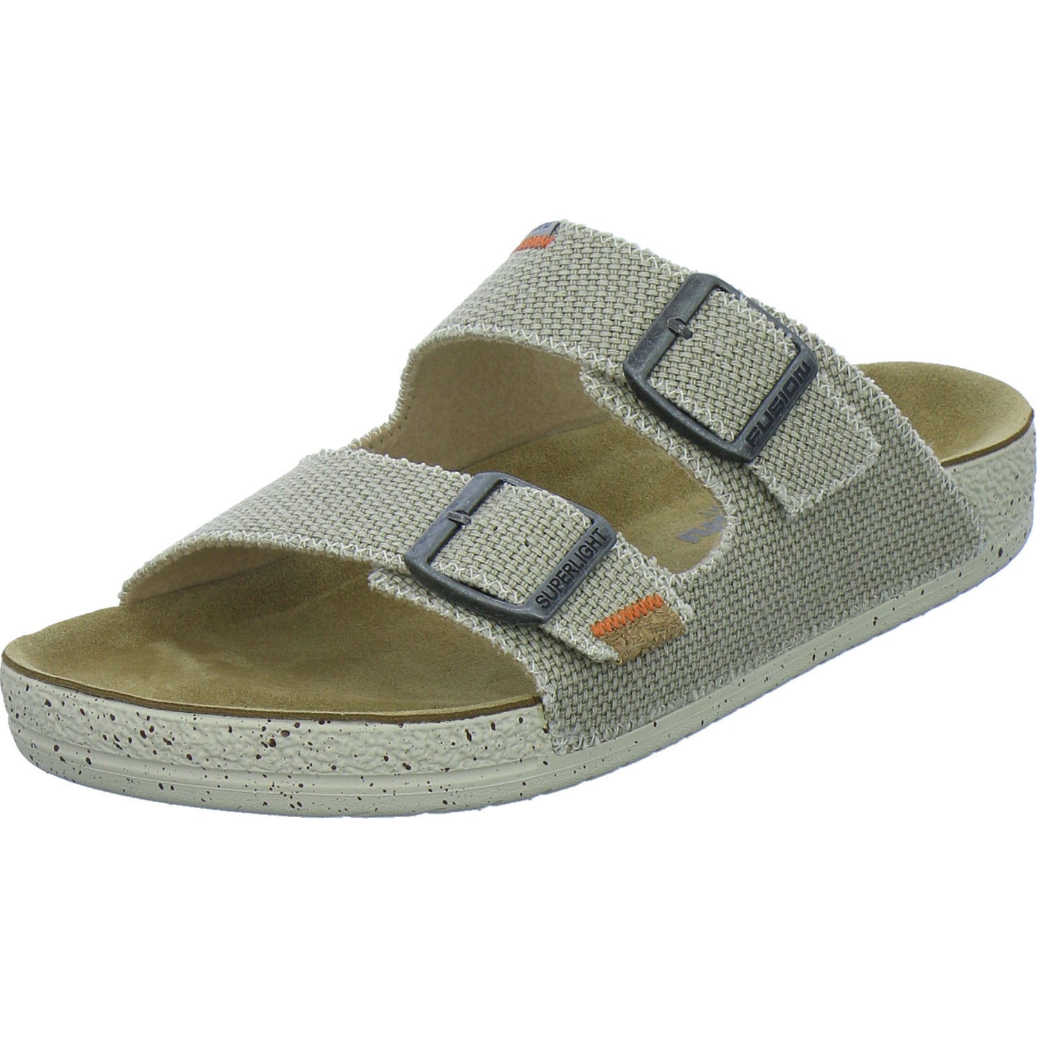 Fusion Pantoletten Herren Beige