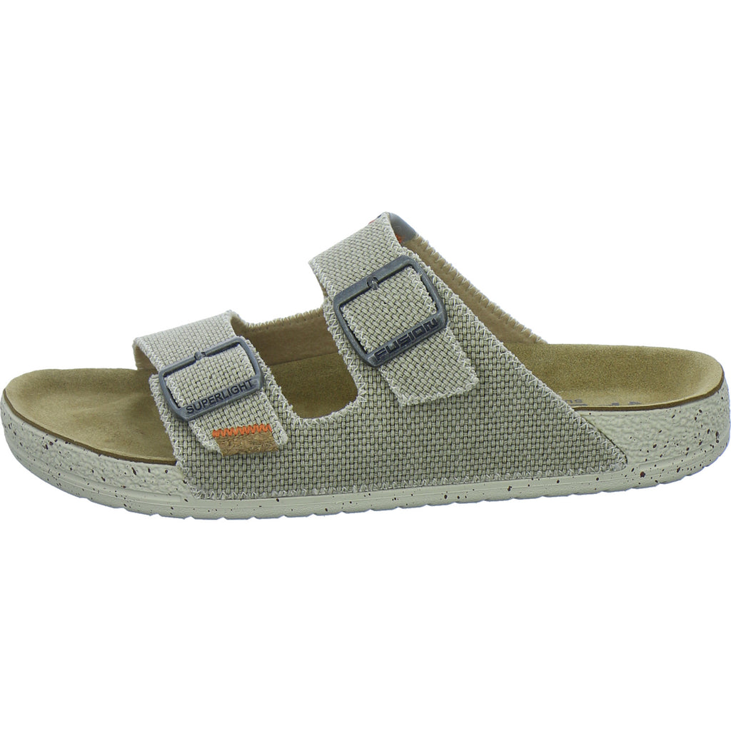Fusion Pantoletten Herren Beige