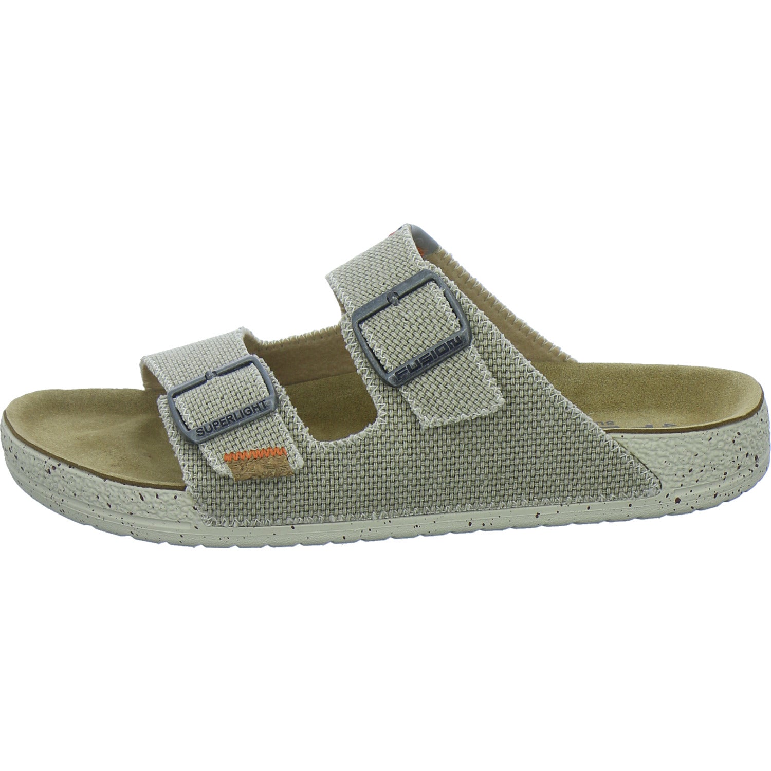 Fusion Pantoletten Herren Beige