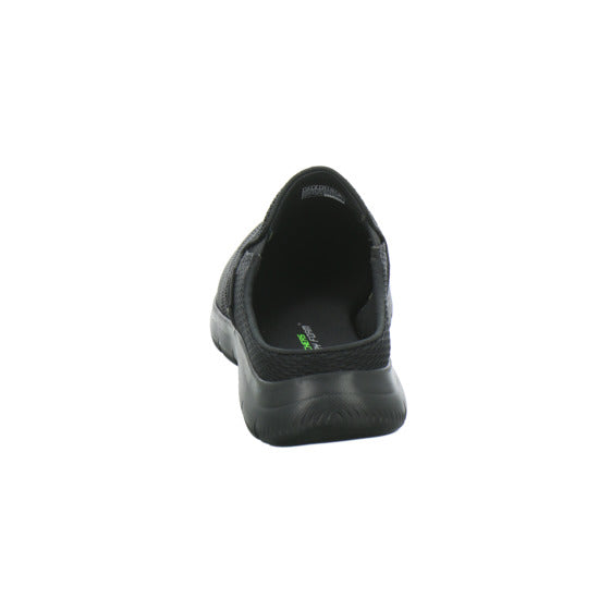 Skechers Herren Pantoletten Schwarz