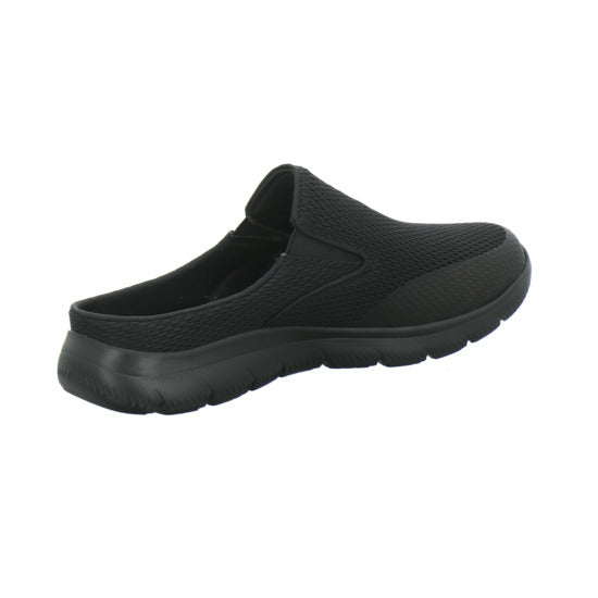 Skechers Herren Pantoletten Schwarz