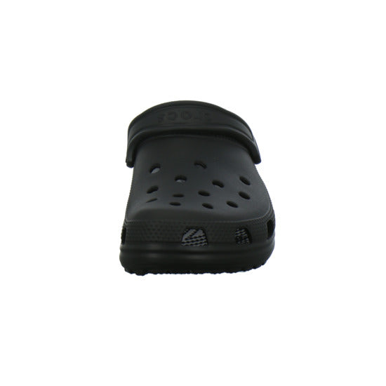 Crocs Classic Clog Herren Pantoletten Schwarz - 360° Ansicht
