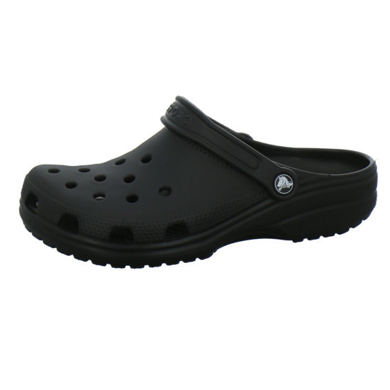 Crocs Classic Clog Herren Pantoletten Schwarz - 360° Ansicht