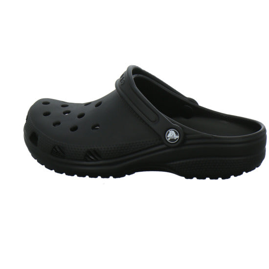 Crocs Classic Clog Herren Pantoletten Schwarz - 360° Ansicht