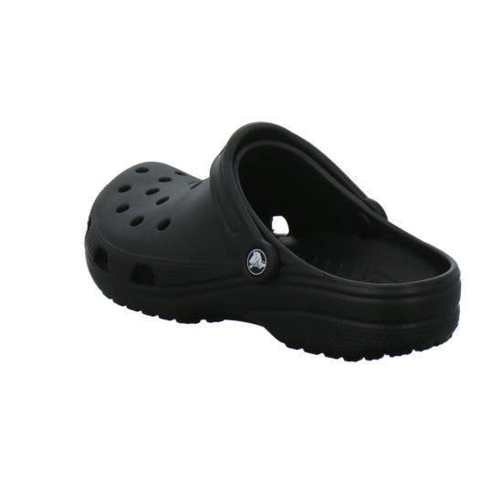Crocs Classic Clog Herren Pantoletten Schwarz - 360° Ansicht