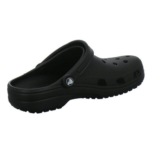 Crocs Classic Clog Herren Pantoletten Schwarz - 360° Ansicht