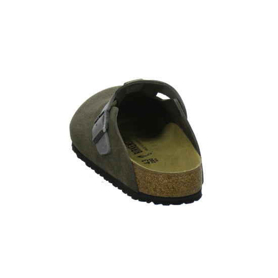 Birkenstock Boston Herren Pantoletten Anthrazit - 360° Ansicht