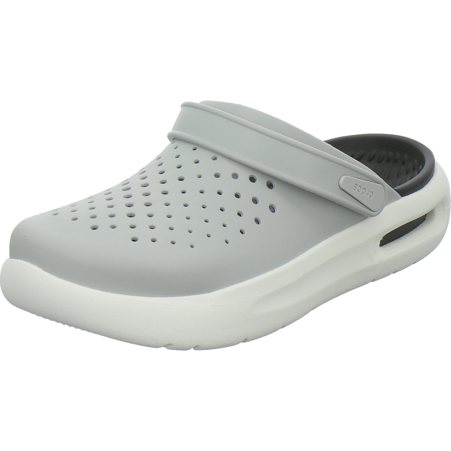 Crocs Pantoletten Herren In Motion Clog Hellgrau