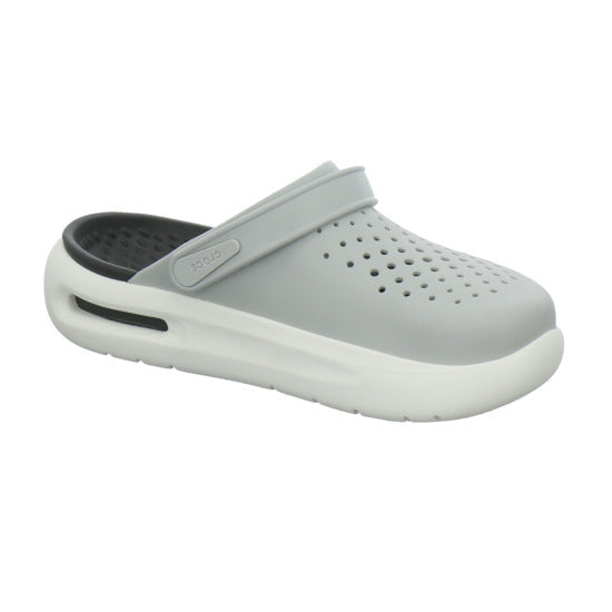Crocs Pantoletten Herren In Motion Clog Hellgrau