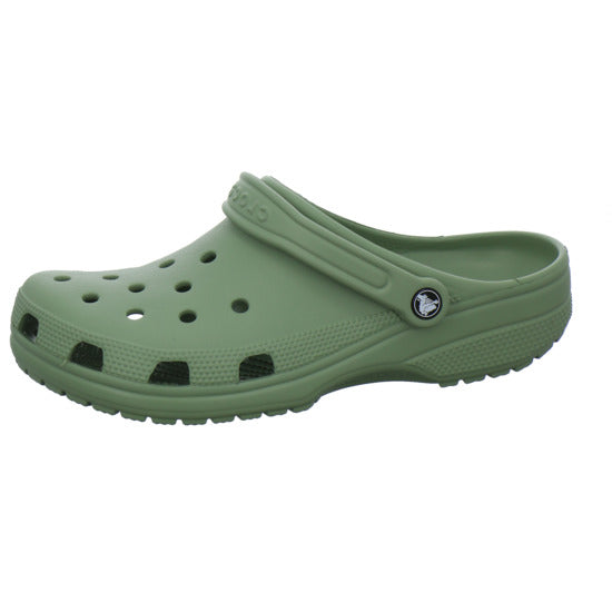 Crocs Classic Clog Herren Pantoletten oliv