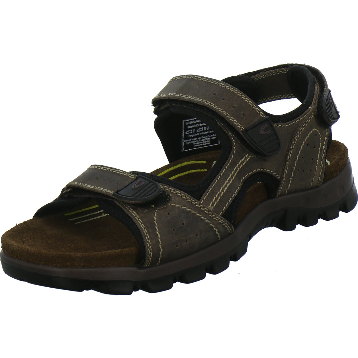 camel active Twist Herren Sandaletten Dunkelbraun
