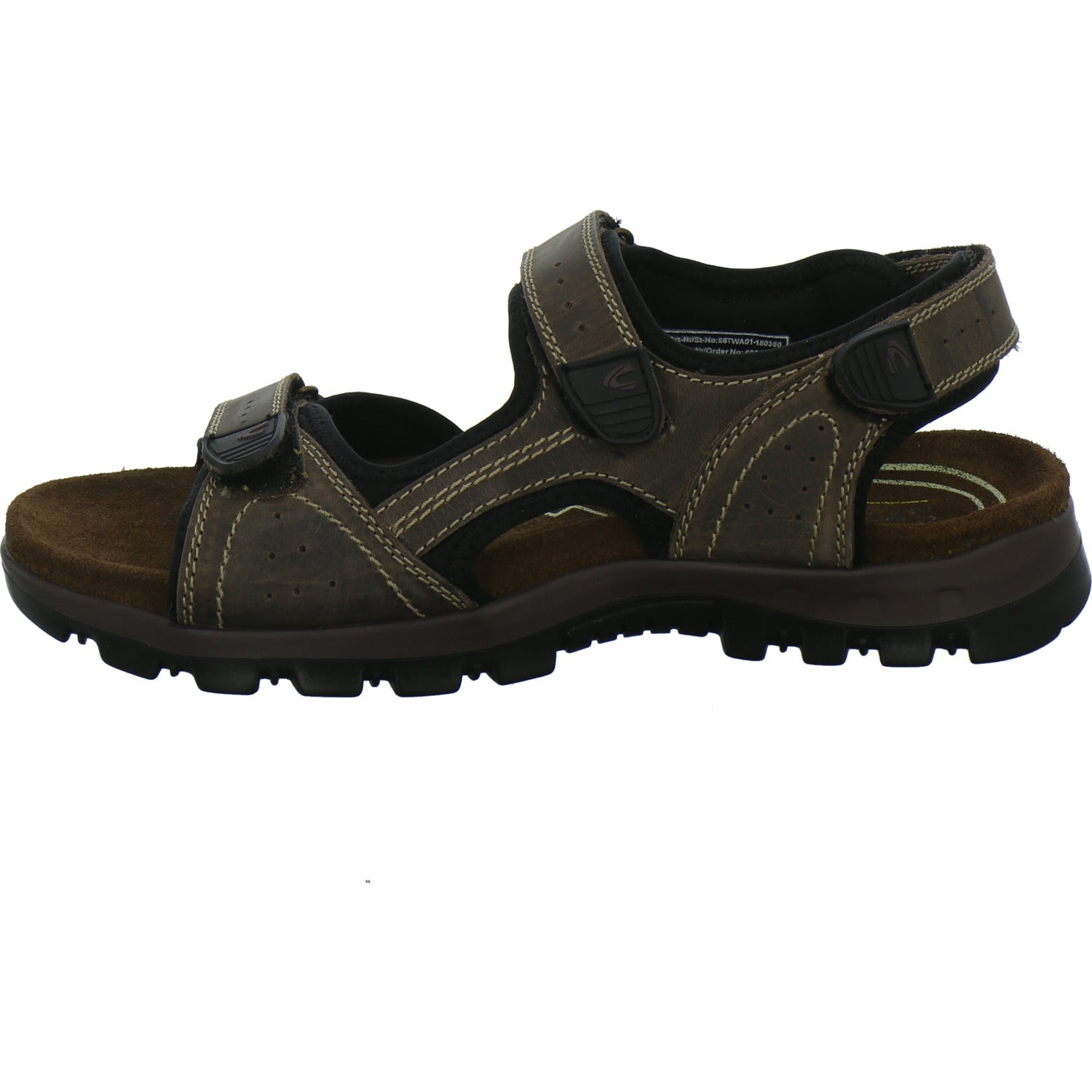 camel active Twist Herren Sandaletten Dunkelbraun