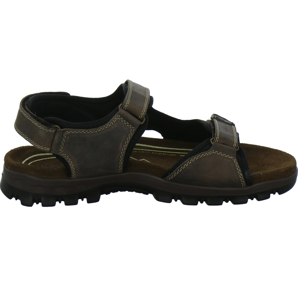 camel active Twist Herren Sandaletten Dunkelbraun