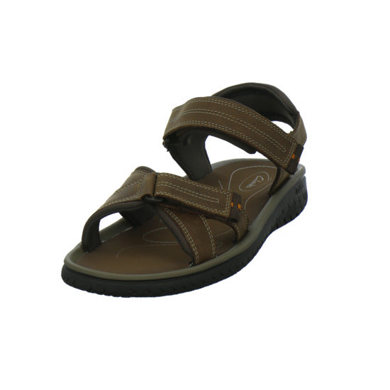 Clarks Wesley Shore Herren Sandaletten Dunkelbraun - 360° Ansicht