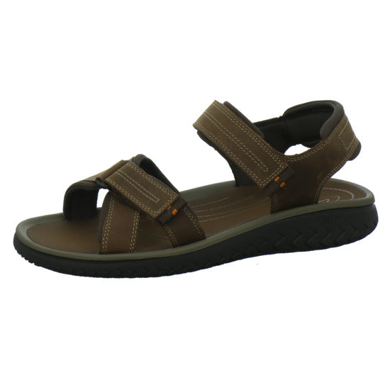 Clarks Wesley Shore Herren Sandaletten Dunkelbraun - 360° Ansicht