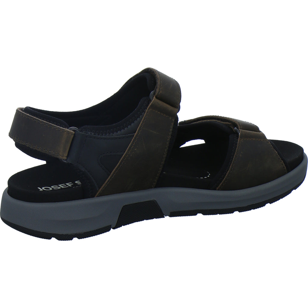 Josef Seibel Sandalen Herren Emeric Dunkelbraun