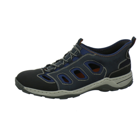 Rieker Slipper Dunkelblau - 360° Ansicht