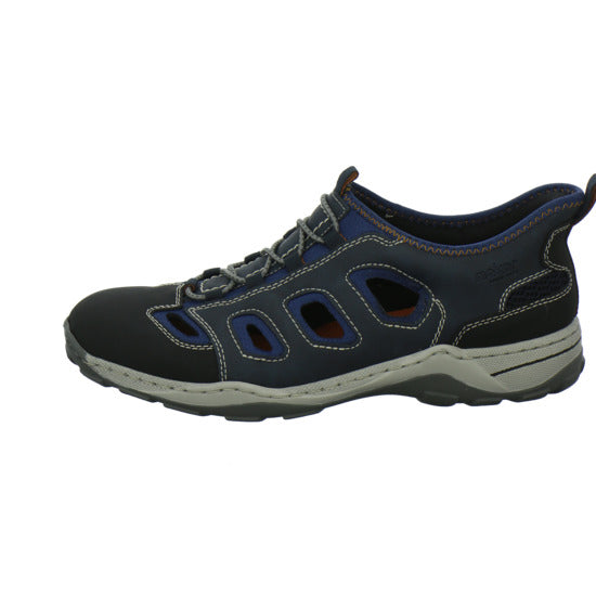 Rieker Slipper Dunkelblau - 360° Ansicht