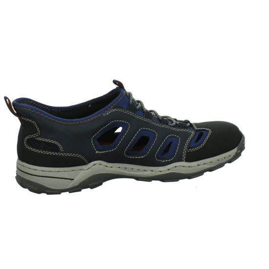 Rieker Slipper Dunkelblau - 360° Ansicht