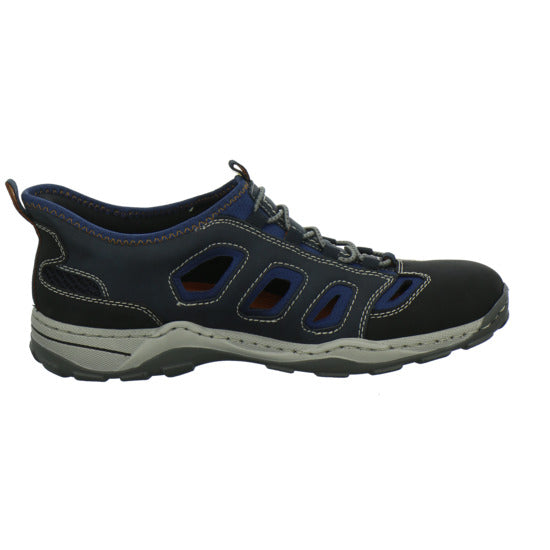 Rieker Slipper Dunkelblau - 360° Ansicht