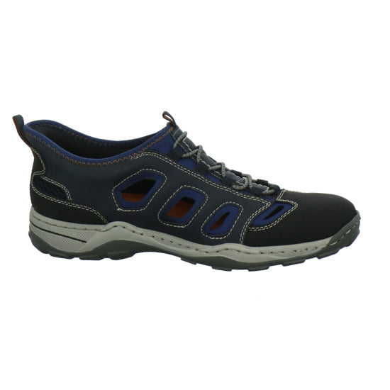 Rieker Slipper Dunkelblau - 360° Ansicht