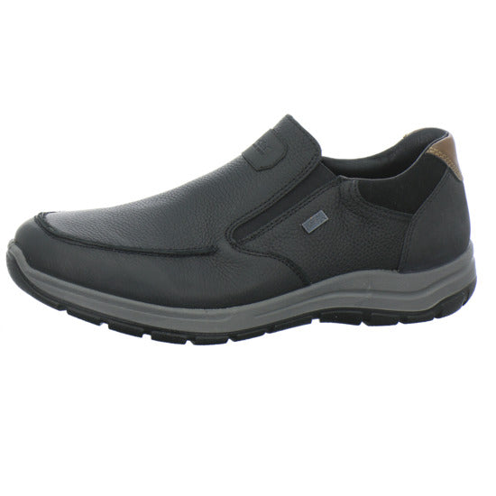 Rieker Slipper Schwarz - 360° Ansicht