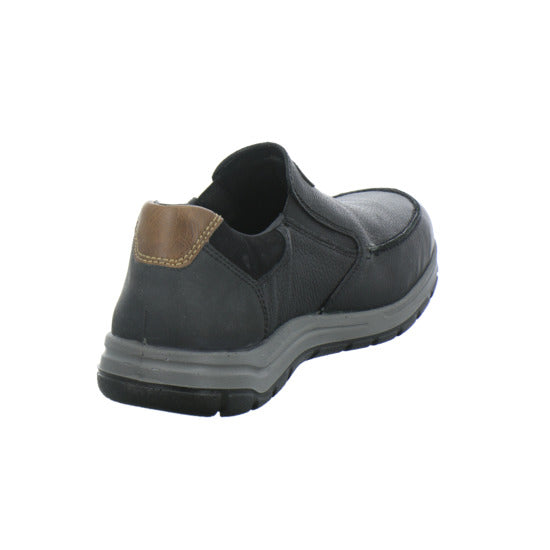 Rieker Slipper Schwarz - 360° Ansicht