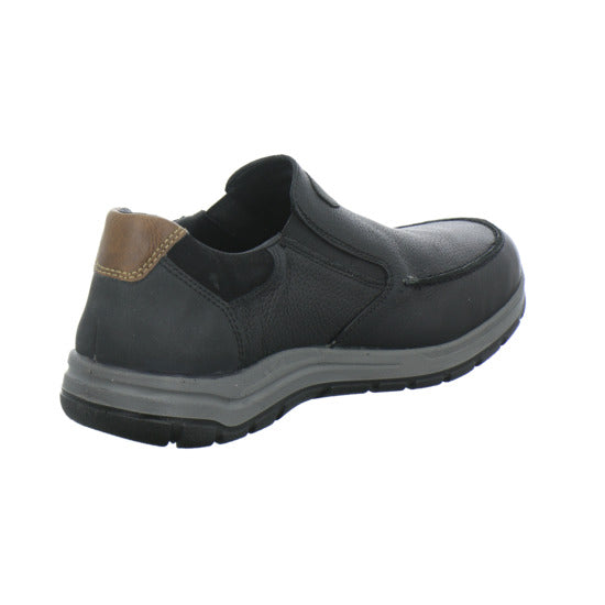 Rieker Slipper Schwarz - 360° Ansicht