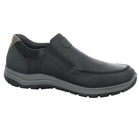 Rieker Slipper Schwarz - 360° Ansicht