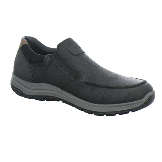 Rieker Slipper Schwarz - 360° Ansicht