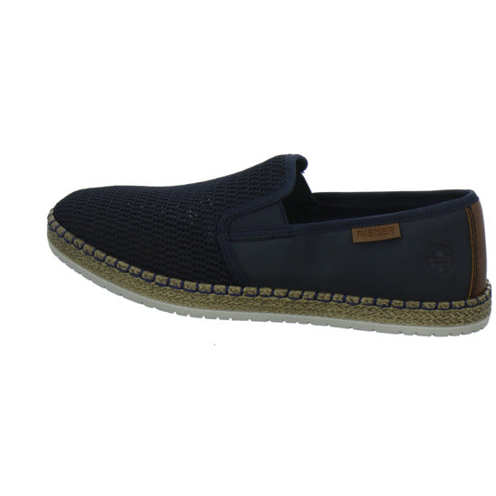 Rieker Slipper Dunkelblau - 360° Ansicht
