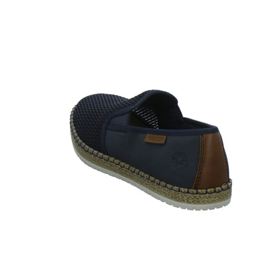 Rieker Slipper Dunkelblau - 360° Ansicht